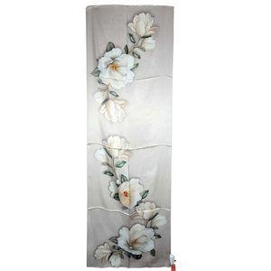 NWT Genuine 100% Mulberry Silk Satin Scarf 20"x66" Long Rectangle Shawl 5309